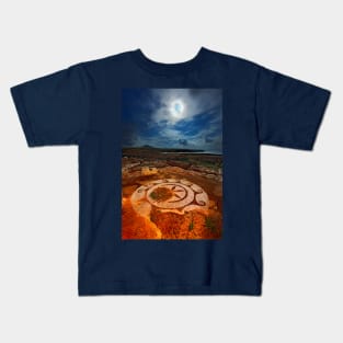 Ancient mosaic at Cape Tainaron Kids T-Shirt